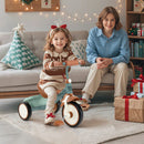Adjustable Seat Tricycle for Toddlers Aged 3-5 with Basket