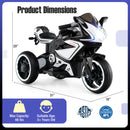 Battery-Powered Mini Electric Motorbike for Kids with LED Lights