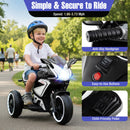 Battery-Powered Mini Electric Motorbike for Kids with LED Lights