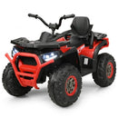 12V Electric Kids ATV Quad with MP3 and LED Lights in Red