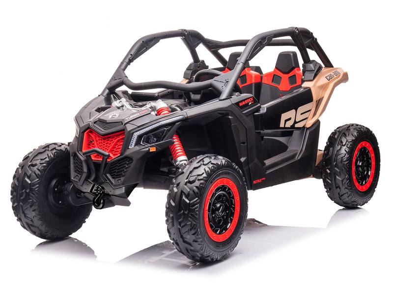 4 Wheel Drive 2 Seater ATV Ride On UTV Quad Electric Buggy Truck W/Magic Cars® Parental Control