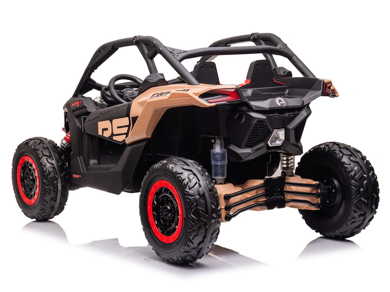 4 Wheel Drive 2 Seater ATV Ride On UTV Quad Electric Buggy Truck W/Magic Cars® Parental Control