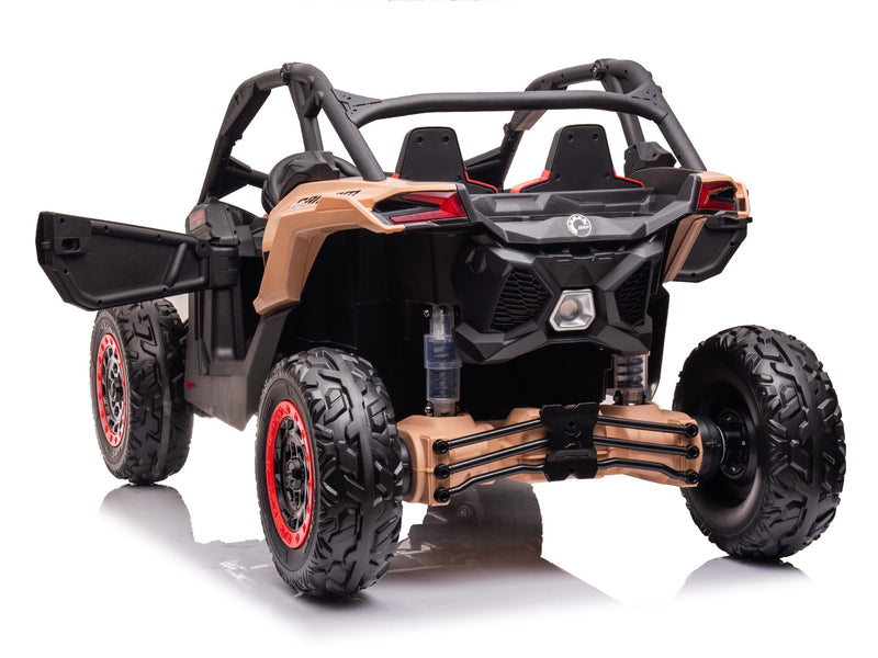 4 Wheel Drive 2 Seater ATV Ride On UTV Quad Electric Buggy Truck W/Magic Cars® Parental Control