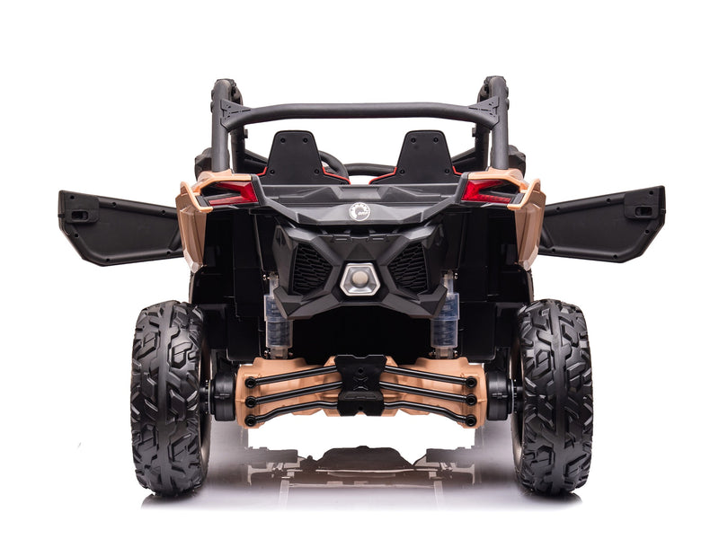 4 Wheel Drive 2 Seater ATV Ride On UTV Quad Electric Buggy Truck W/Magic Cars® Parental Control