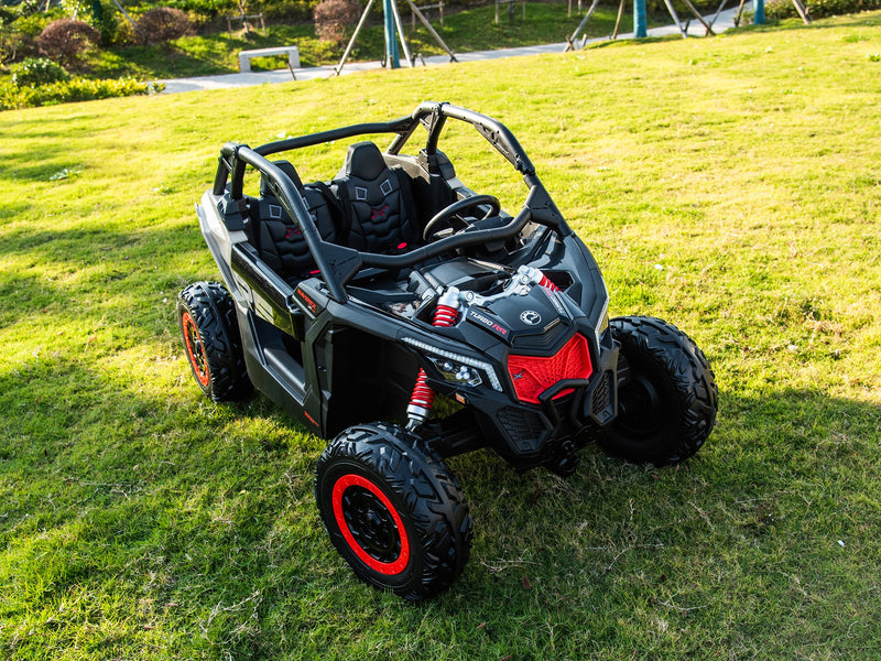 4 Wheel Drive 2 Seater ATV Ride On UTV Quad Electric Buggy Truck W/Magic Cars® Parental Control