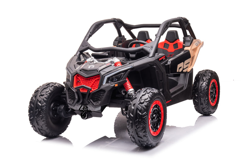 4 Wheel Drive 2 Seater ATV Ride On UTV Quad Electric Buggy Truck W/Magic Cars® Parental Control