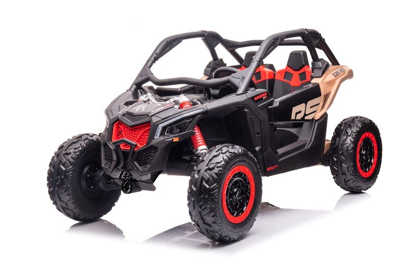 4 Wheel Drive 2 Seater ATV Ride On UTV Quad Electric Buggy Truck W/Magic Cars® Parental Control