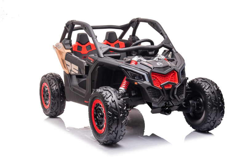 4 Wheel Drive 2 Seater ATV Ride On UTV Quad Electric Buggy Truck W/Magic Cars® Parental Control