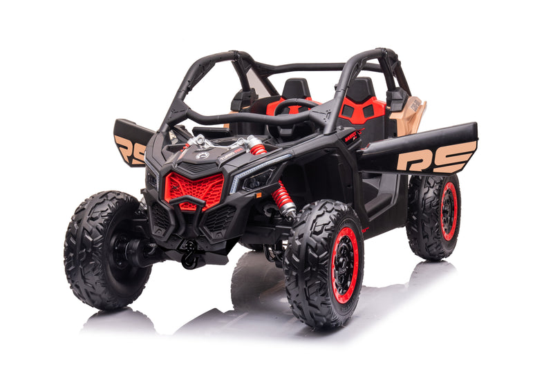 4 Wheel Drive 2 Seater ATV Ride On UTV Quad Electric Buggy Truck W/Magic Cars® Parental Control