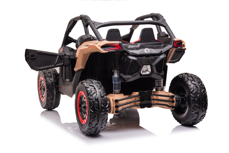 4 Wheel Drive 2 Seater ATV Ride On UTV Quad Electric Buggy Truck W/Magic Cars® Parental Control