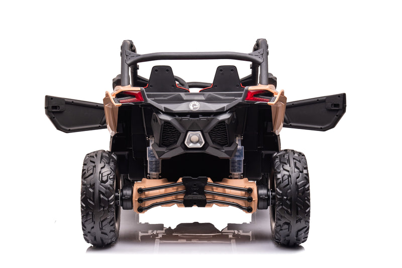 4 Wheel Drive 2 Seater ATV Ride On UTV Quad Electric Buggy Truck W/Magic Cars® Parental Control