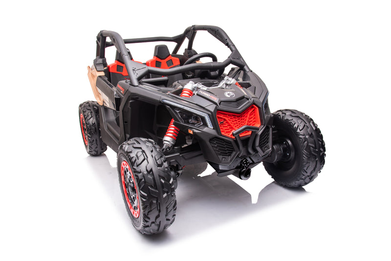 4 Wheel Drive 2 Seater ATV Ride On UTV Quad Electric Buggy Truck W/Magic Cars® Parental Control