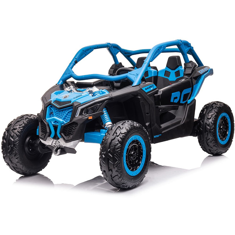 4 Wheel Drive 2 Seater ATV Ride On UTV Quad Electric Buggy Truck W/Magic Cars® Parental Control