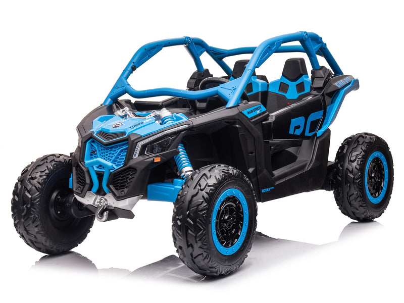 4 Wheel Drive 2 Seater ATV Ride On UTV Quad Electric Buggy Truck W/Magic Cars® Parental Control