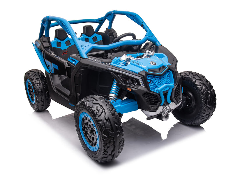 4 Wheel Drive 2 Seater ATV Ride On UTV Quad Electric Buggy Truck W/Magic Cars® Parental Control