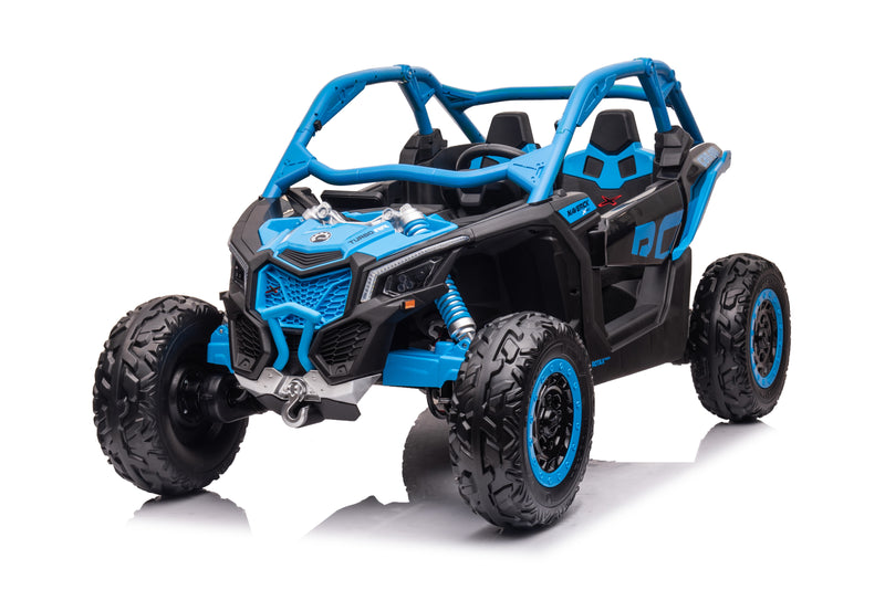 4 Wheel Drive 2 Seater ATV Ride On UTV Quad Electric Buggy Truck W/Magic Cars® Parental Control