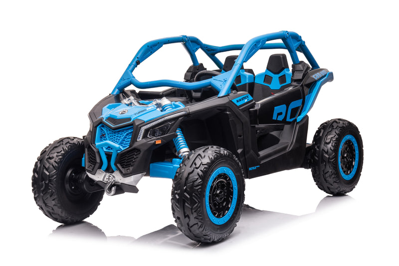 4 Wheel Drive 2 Seater ATV Ride On UTV Quad Electric Buggy Truck W/Magic Cars® Parental Control