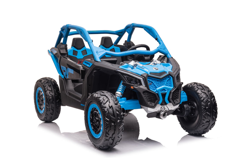 4 Wheel Drive 2 Seater ATV Ride On UTV Quad Electric Buggy Truck W/Magic Cars® Parental Control