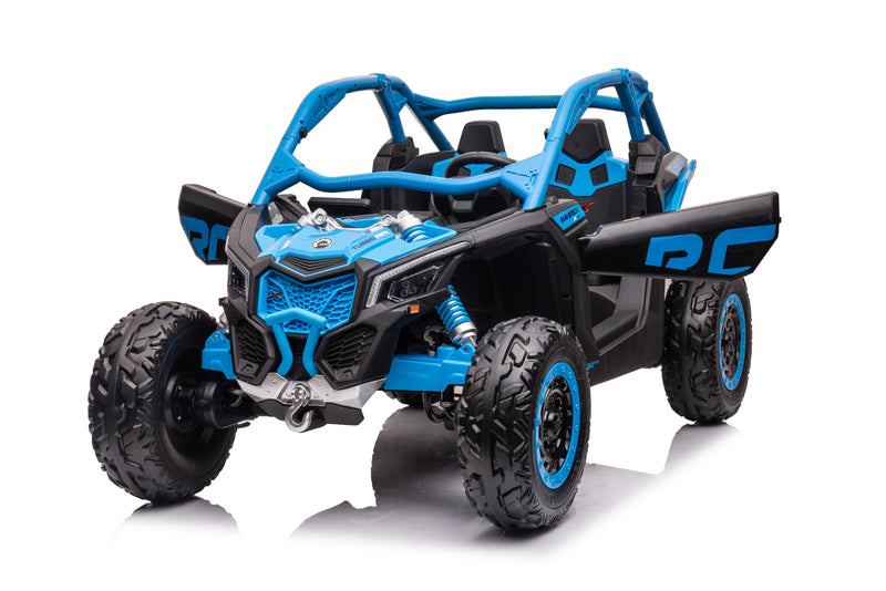 4 Wheel Drive 2 Seater ATV Ride On UTV Quad Electric Buggy Truck W/Magic Cars® Parental Control