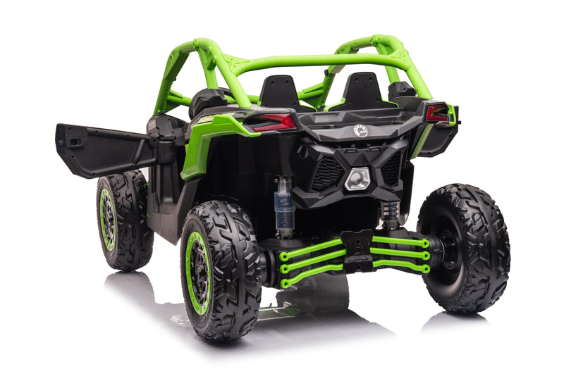 4 Wheel Drive 2 Seater ATV Ride On UTV Quad Electric Buggy Truck W/Magic Cars® Parental Control