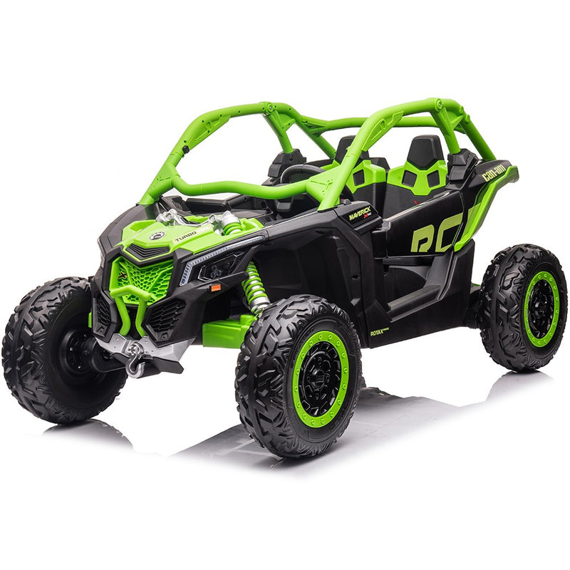 4 Wheel Drive 2 Seater ATV Ride On UTV Quad Electric Buggy Truck W/Magic Cars® Parental Control