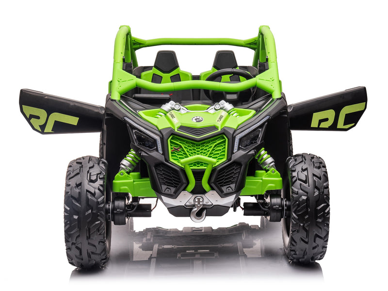 4 Wheel Drive 2 Seater ATV Ride On UTV Quad Electric Buggy Truck W/Magic Cars® Parental Control