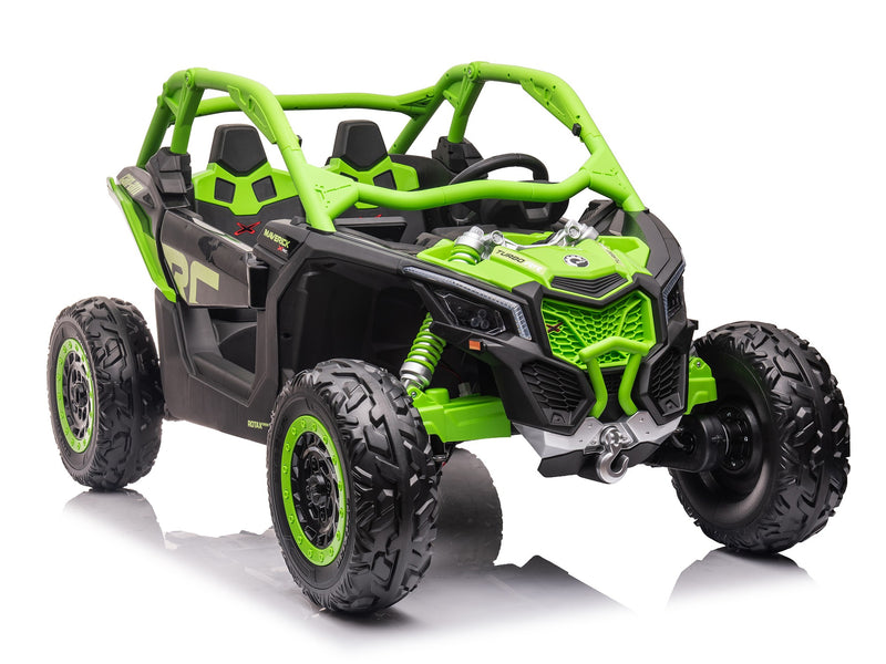 4 Wheel Drive 2 Seater ATV Ride On UTV Quad Electric Buggy Truck W/Magic Cars® Parental Control