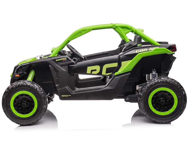 4 Wheel Drive 2 Seater ATV Ride On UTV Quad Electric Buggy Truck W/Magic Cars® Parental Control