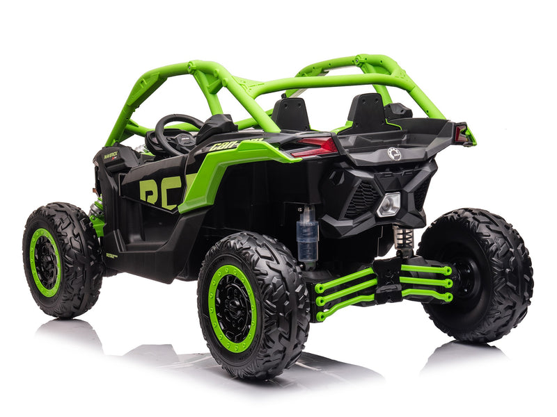 4 Wheel Drive 2 Seater ATV Ride On UTV Quad Electric Buggy Truck W/Magic Cars® Parental Control