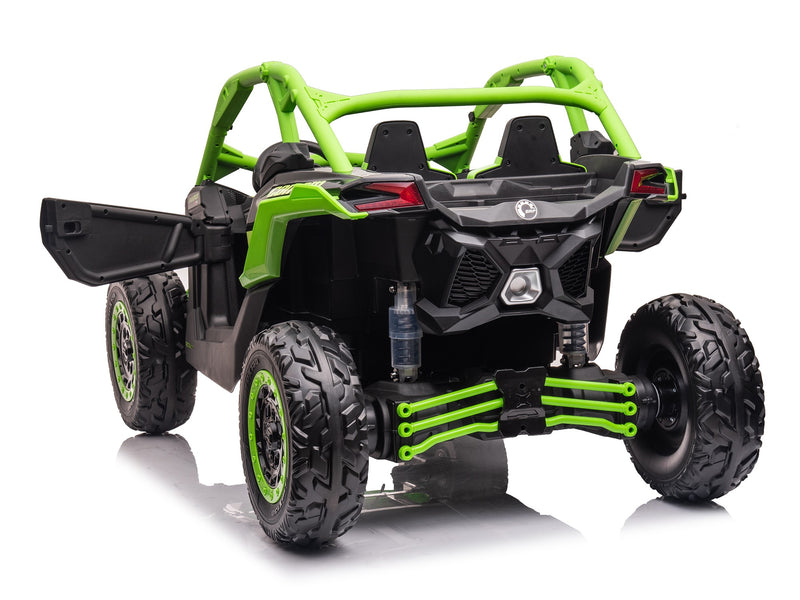 4 Wheel Drive 2 Seater ATV Ride On UTV Quad Electric Buggy Truck W/Magic Cars® Parental Control