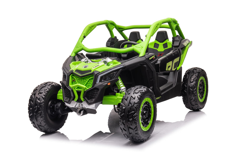 4 Wheel Drive 2 Seater ATV Ride On UTV Quad Electric Buggy Truck W/Magic Cars® Parental Control