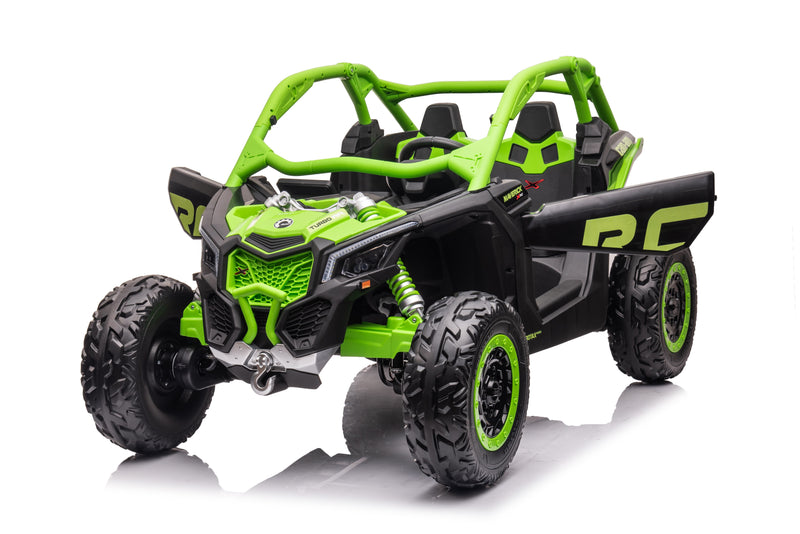 4 Wheel Drive 2 Seater ATV Ride On UTV Quad Electric Buggy Truck W/Magic Cars® Parental Control