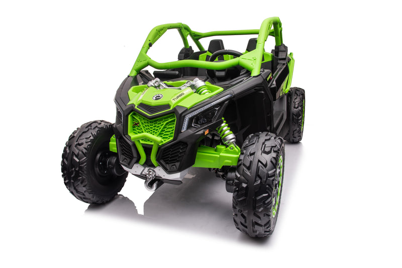 4 Wheel Drive 2 Seater ATV Ride On UTV Quad Electric Buggy Truck W/Magic Cars® Parental Control