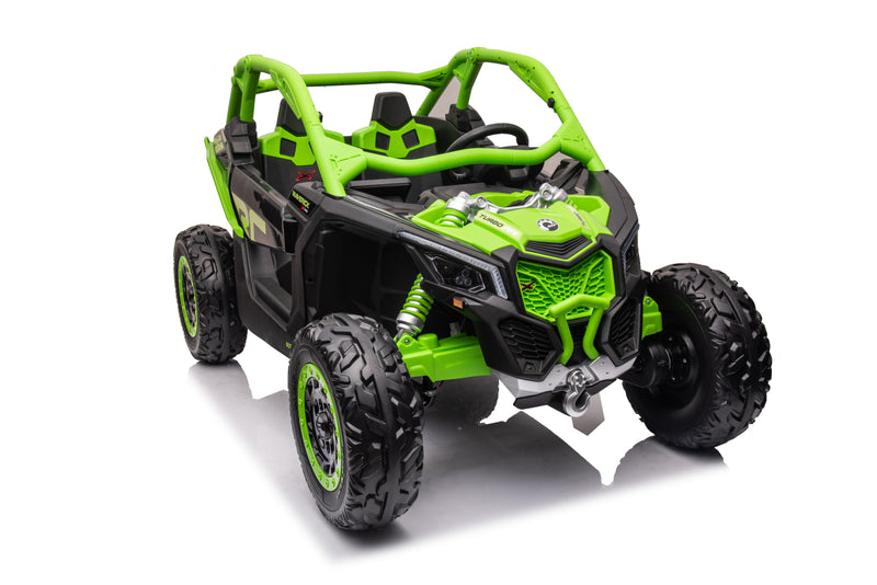 4 Wheel Drive 2 Seater ATV Ride On UTV Quad Electric Buggy Truck W/Magic Cars® Parental Control