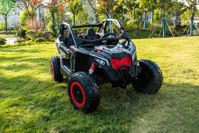 4 Wheel Drive 2 Seater ATV Ride On UTV Quad Electric Buggy Truck W/Magic Cars® Parental Control