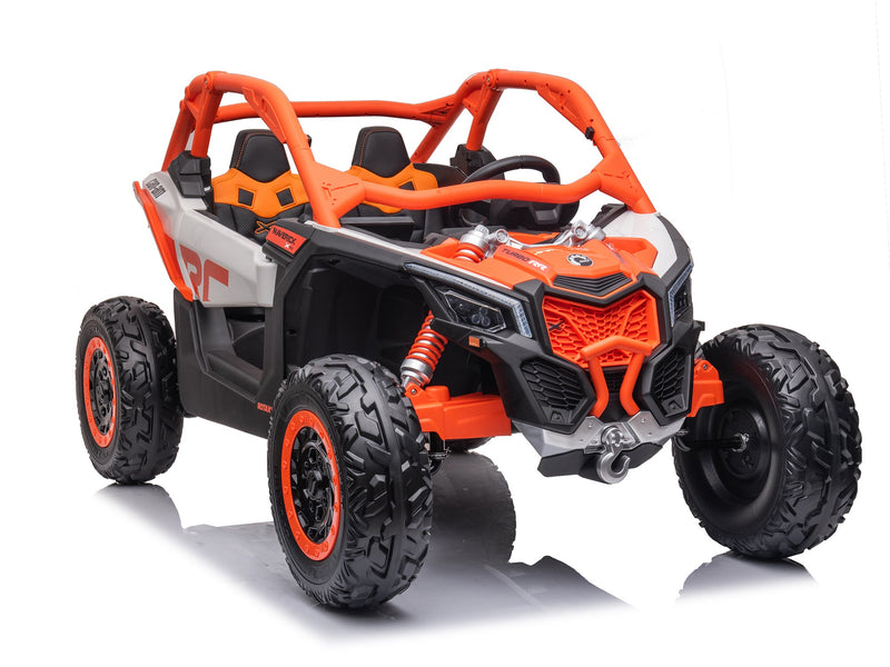 4 Wheel Drive 2 Seater ATV Ride On UTV Quad Electric Buggy Truck W/Magic Cars® Parental Control