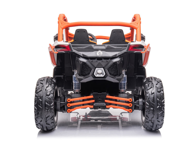 4 Wheel Drive 2 Seater ATV Ride On UTV Quad Electric Buggy Truck W/Magic Cars® Parental Control