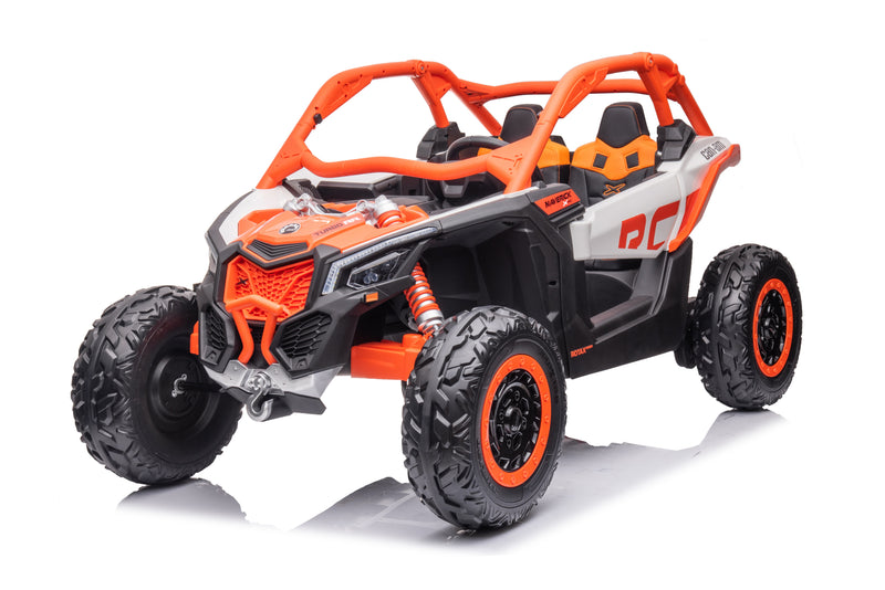 4 Wheel Drive 2 Seater ATV Ride On UTV Quad Electric Buggy Truck W/Magic Cars® Parental Control