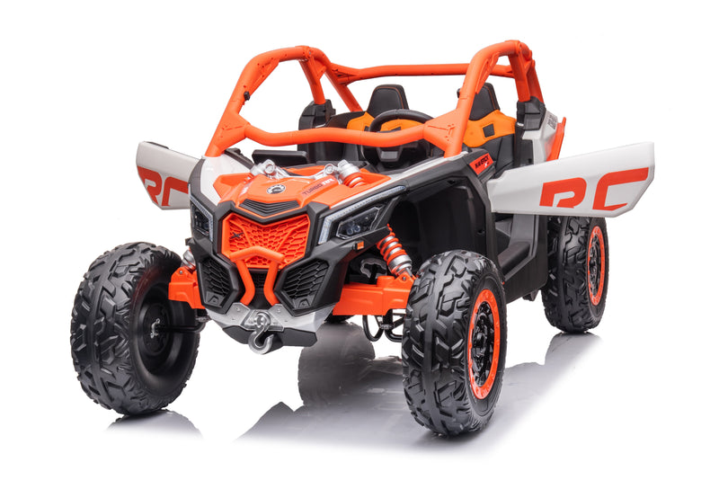 4 Wheel Drive 2 Seater ATV Ride On UTV Quad Electric Buggy Truck W/Magic Cars® Parental Control