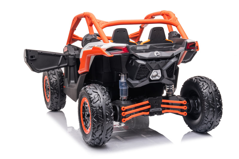 4 Wheel Drive 2 Seater ATV Ride On UTV Quad Electric Buggy Truck W/Magic Cars® Parental Control