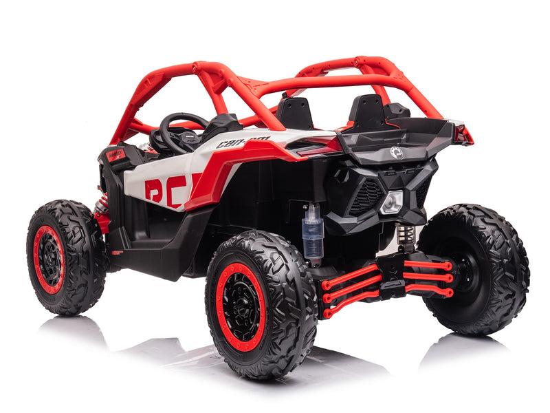 4 Wheel Drive 2 Seater ATV Ride On UTV Quad Electric Buggy Truck W/Magic Cars® Parental Control