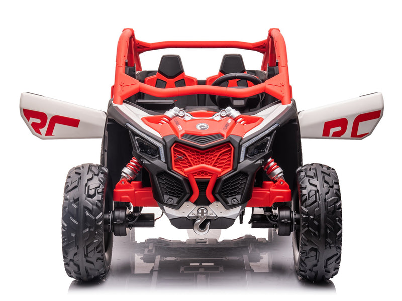 4 Wheel Drive 2 Seater ATV Ride On UTV Quad Electric Buggy Truck W/Magic Cars® Parental Control