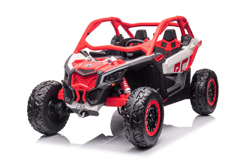 4 Wheel Drive 2 Seater ATV Ride On UTV Quad Electric Buggy Truck W/Magic Cars® Parental Control