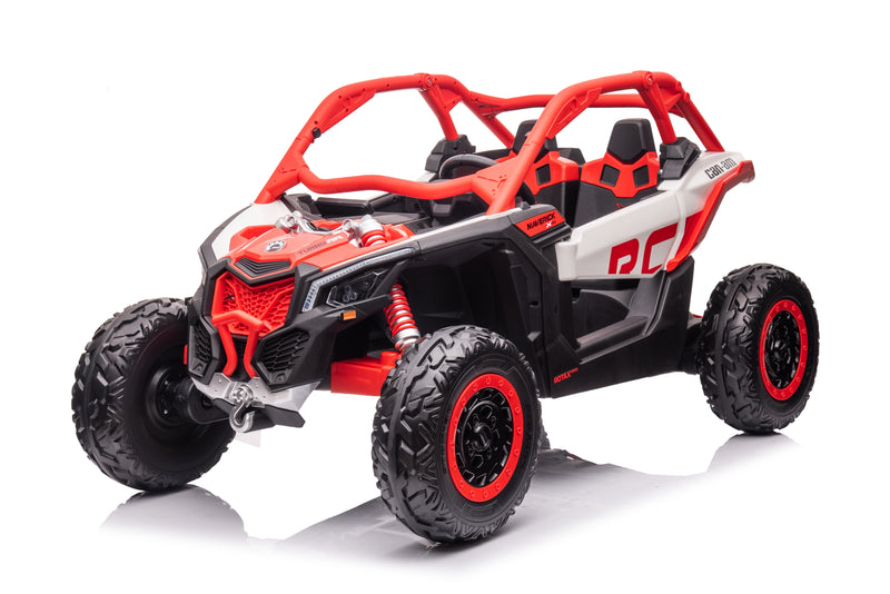 4 Wheel Drive 2 Seater ATV Ride On UTV Quad Electric Buggy Truck W/Magic Cars® Parental Control