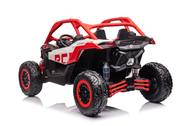 4 Wheel Drive 2 Seater ATV Ride On UTV Quad Electric Buggy Truck W/Magic Cars® Parental Control