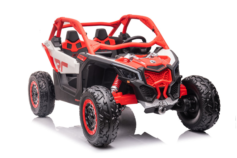 4 Wheel Drive 2 Seater ATV Ride On UTV Quad Electric Buggy Truck W/Magic Cars® Parental Control