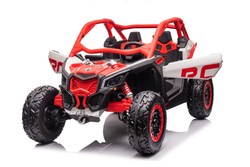 4 Wheel Drive 2 Seater ATV Ride On UTV Quad Electric Buggy Truck W/Magic Cars® Parental Control