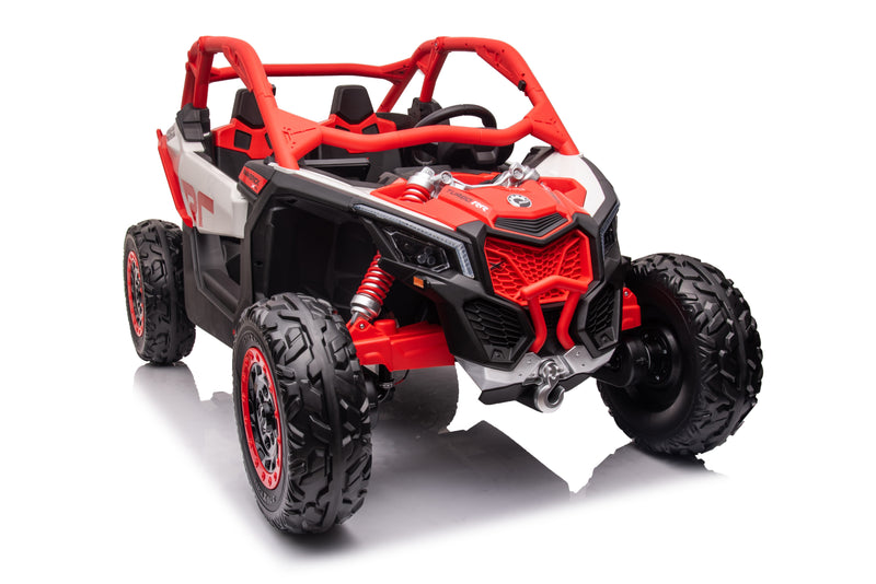 4 Wheel Drive 2 Seater ATV Ride On UTV Quad Electric Buggy Truck W/Magic Cars® Parental Control