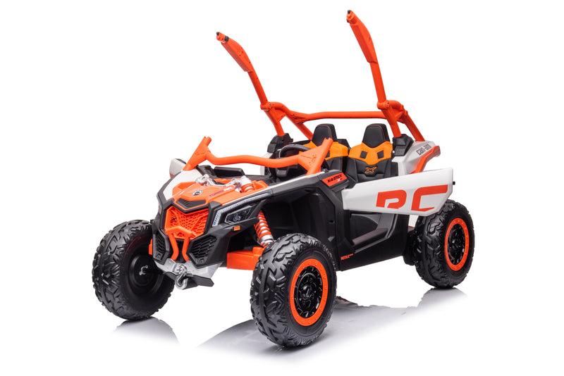 4 Wheel Drive 2 Seater ATV Ride On UTV Quad Electric Buggy Truck W/Magic Cars® Parental Control