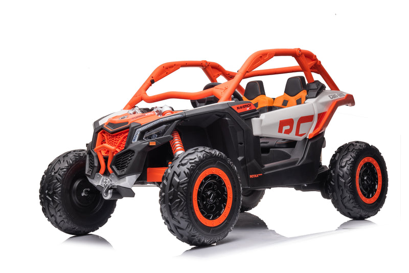 4 Wheel Drive 2 Seater ATV Ride On UTV Quad Electric Buggy Truck W/Magic Cars® Parental Control